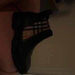 Black Burberry Women's Runway Extension Allostock Ankle Boots